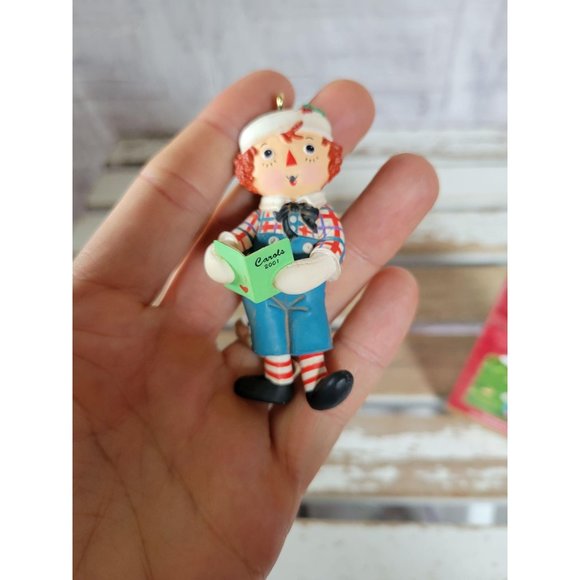 Hallmark raggedy Andy 2001 ornament Xmas holiday t - Picture 2 of 6